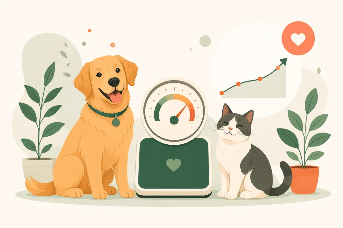 Reading your pet's body condition score