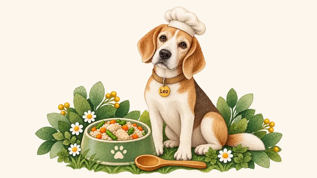 A home-cooked recipe made for your dog, your country and your kitchen