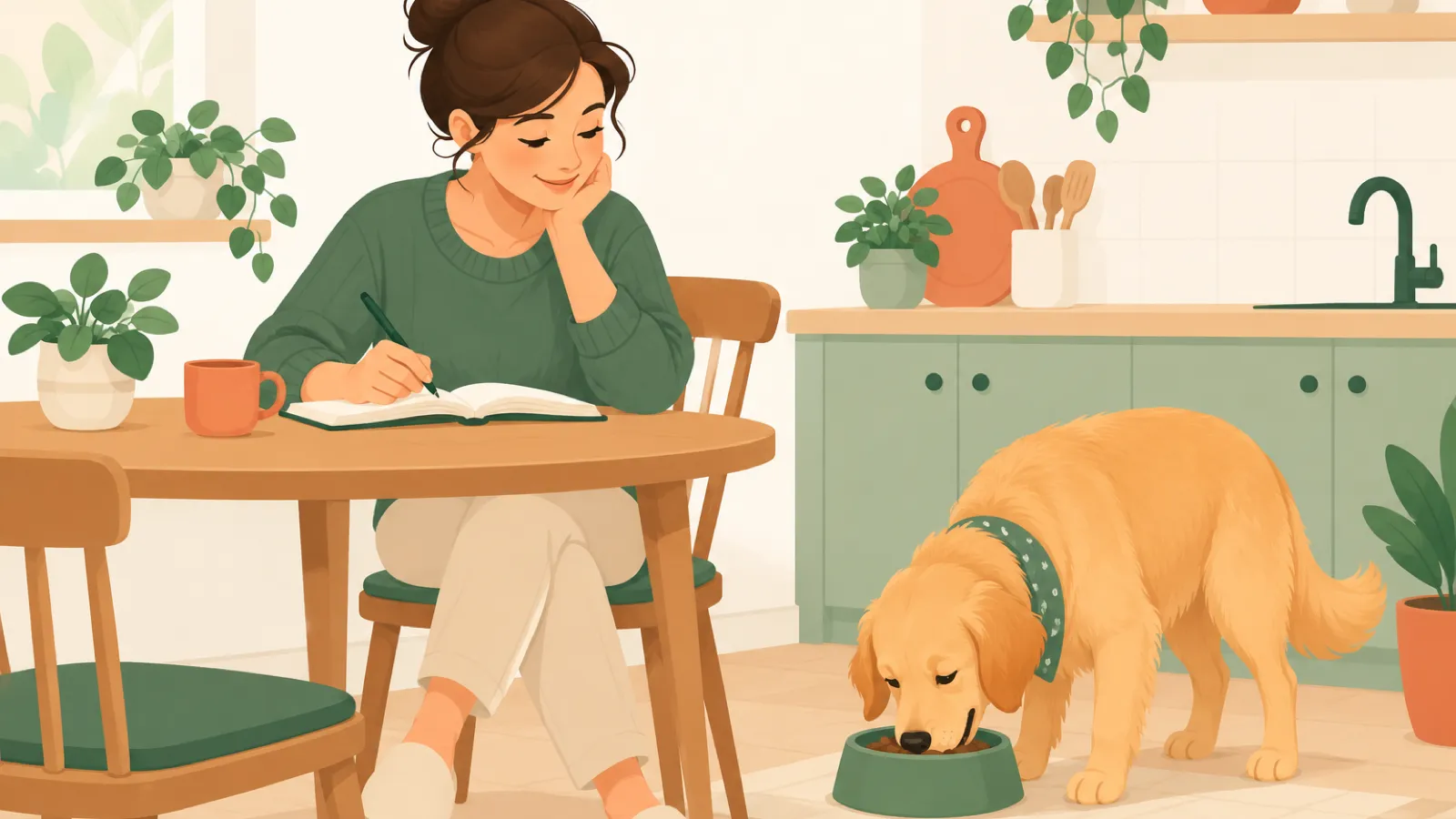 Keeping a pet diary: a simple routine for daily observations